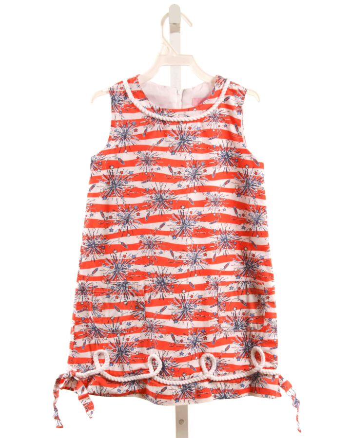 LILLY PULITZER  RED  PRINT  DRESS