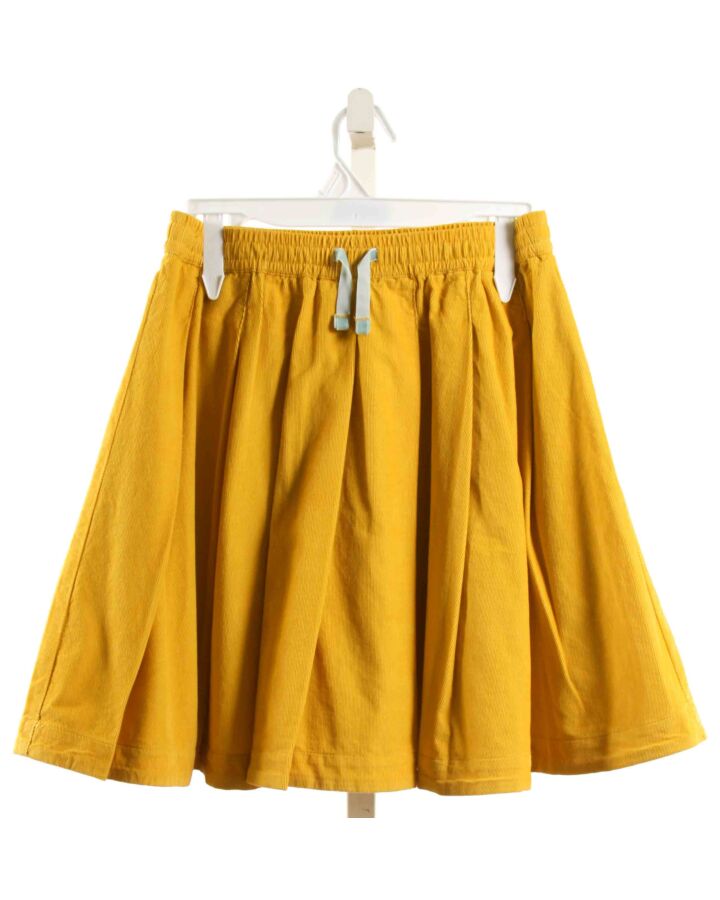 MINI BODEN  YELLOW CORDUROY   SKIRT
