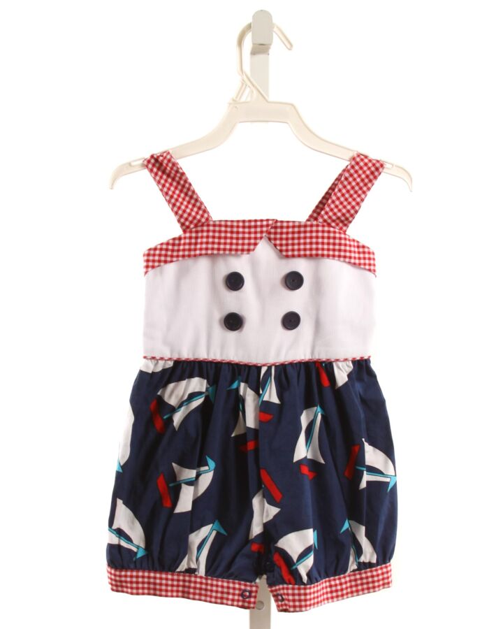 KELLY'S KIDS  NAVY    ROMPER