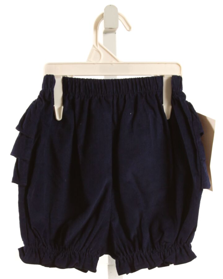 SHRIMP & GRITS  NAVY CORDUROY   BLOOMERS WITH RUFFLE