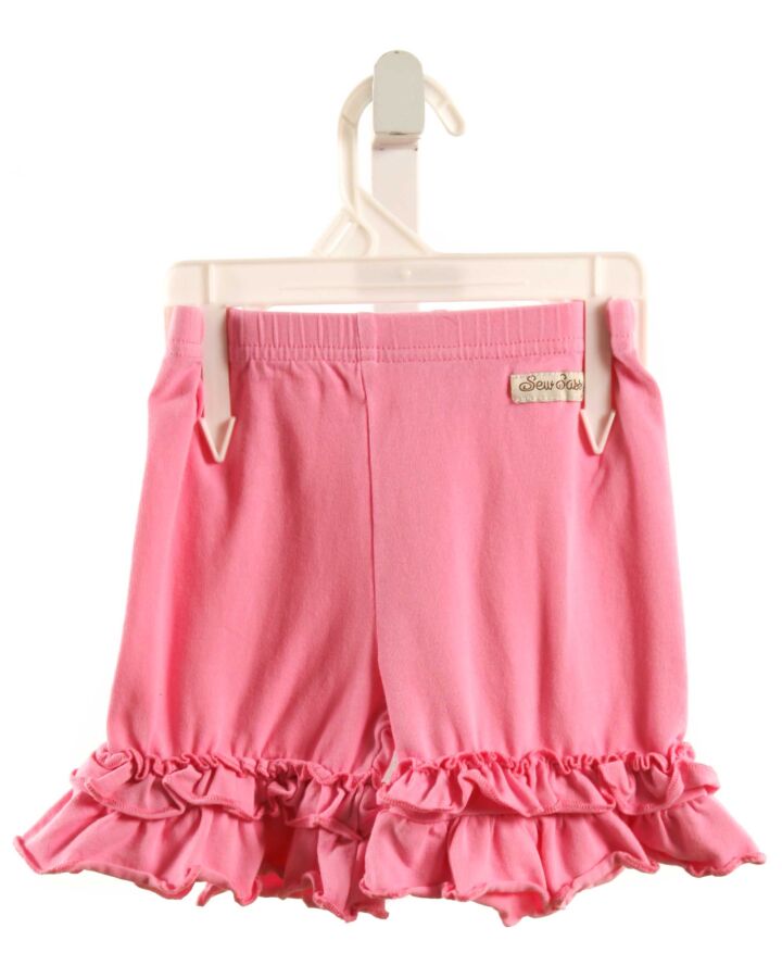SEW SASSY  PINK    BLOOMERS WITH RUFFLE
