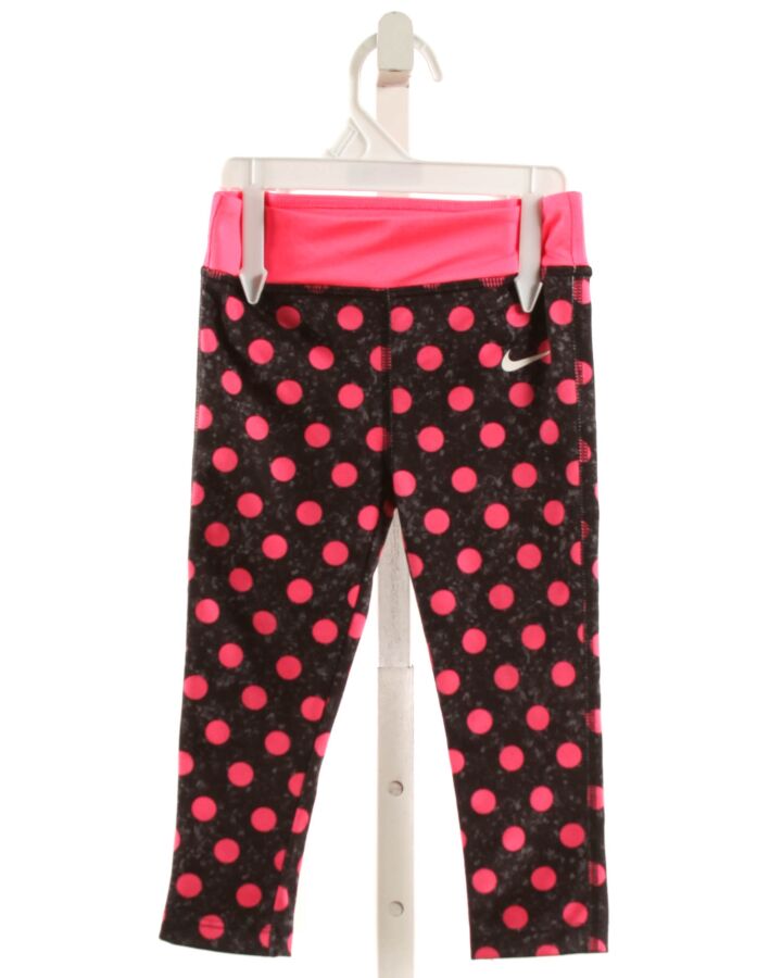 NIKE  HOT PINK  POLKA DOT  LEGGINGS