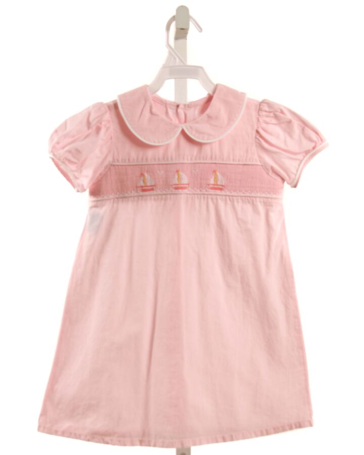 REMEMBER NGUYEN  LT PINK   SMOCKED DRESS