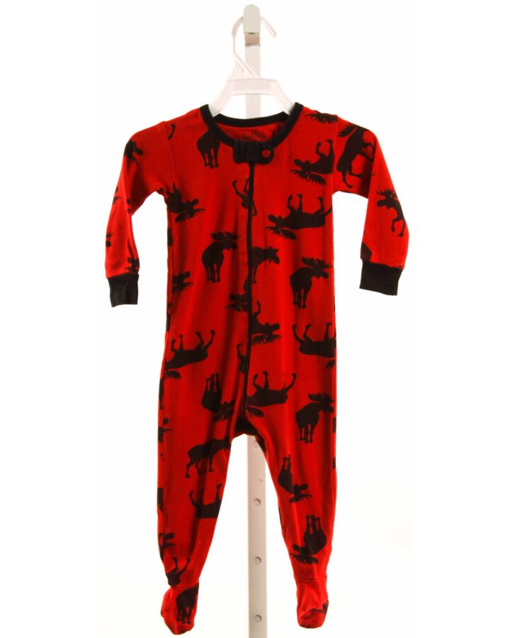 HATLEY  RED  PRINT  LOUNGEWEAR