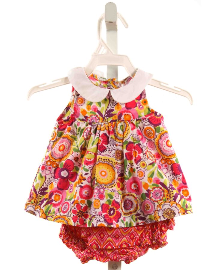 VERA BRADLEY BABY  MULTI-COLOR  FLORAL  2-PIECE OUTFIT