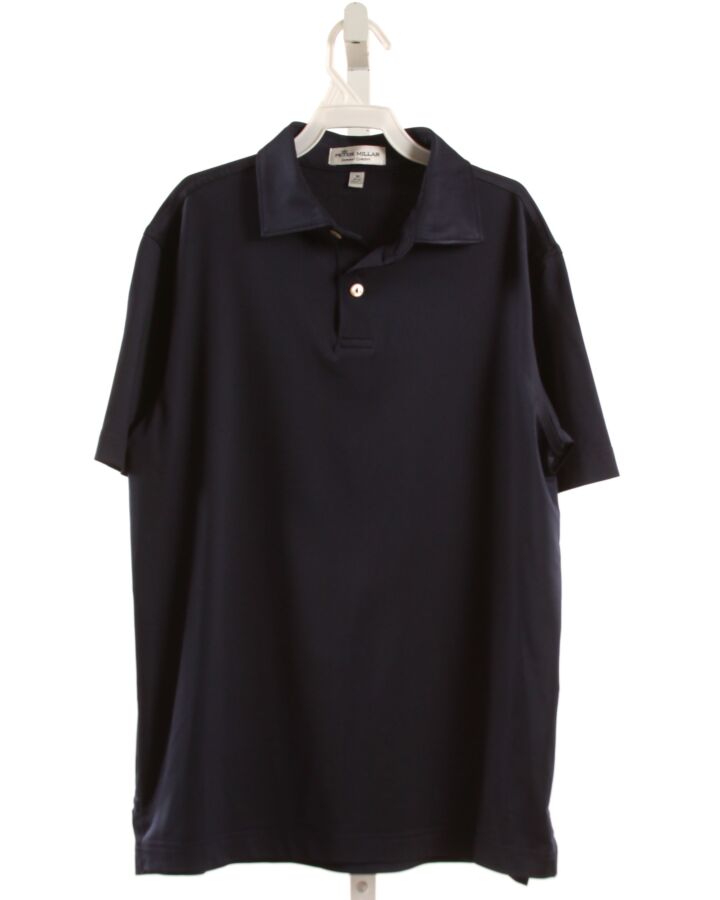 PETER MILLAR  NAVY    KNIT SS SHIRT