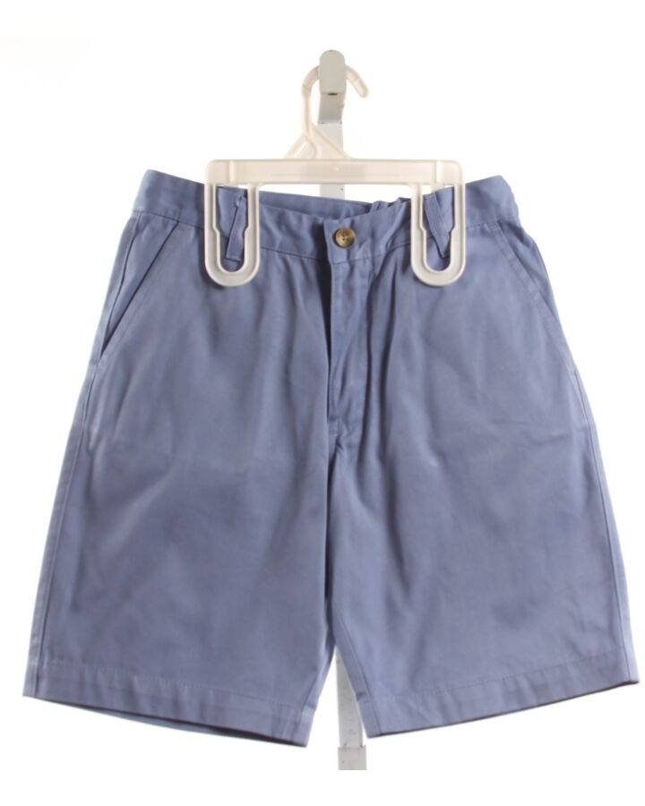 THE BEAUFORT BONNET COMPANY  LT BLUE   EMBROIDERED SHORTS