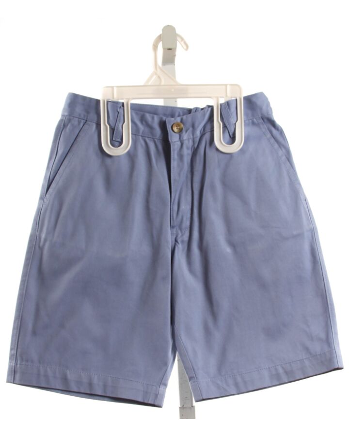 THE BEAUFORT BONNET COMPANY  LT BLUE   EMBROIDERED SHORTS