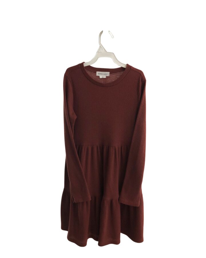 MELROSE AND MARKET MAROON KNIT DRESS