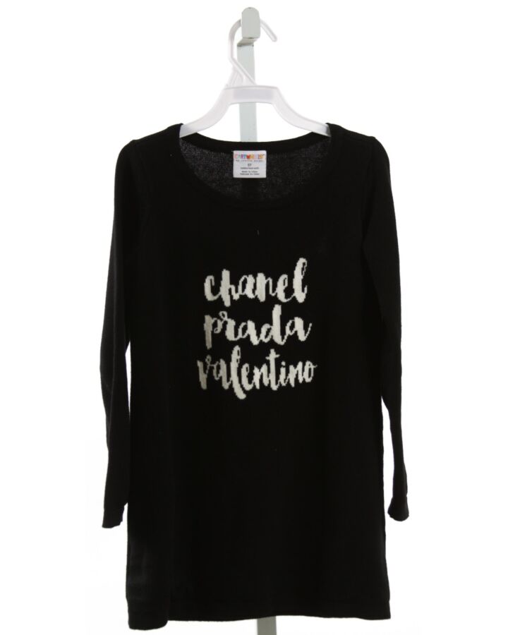 CARTWHEELS BY CHARLIE PAIGE  BLACK    SWEATER