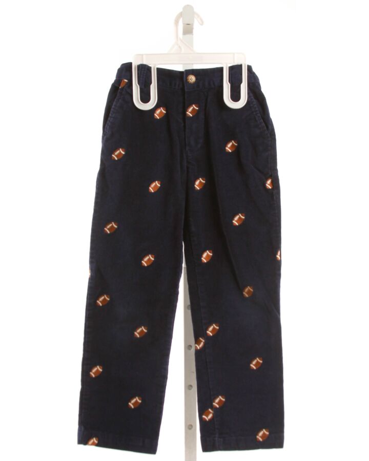 CPC  NAVY CORDUROY  EMBROIDERED PANTS