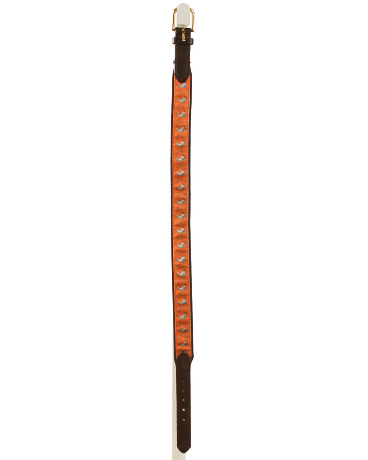 VINEYARD VINES  ORANGE    BELT