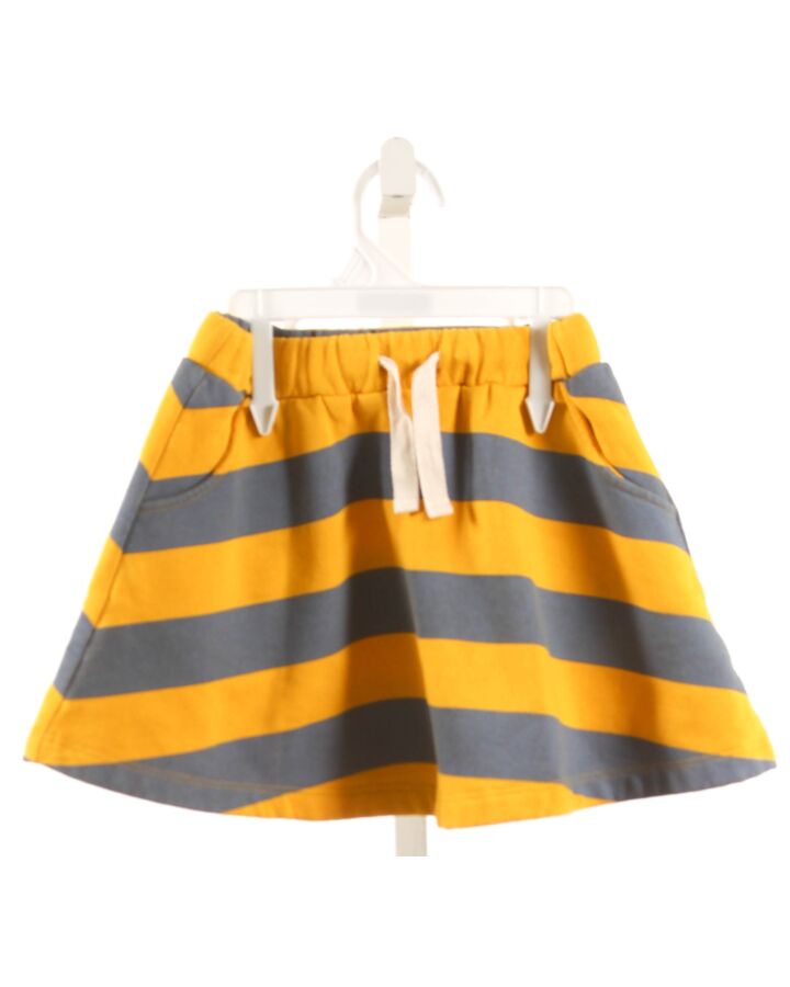 MINI BODEN  YELLOW  STRIPED  SKIRT