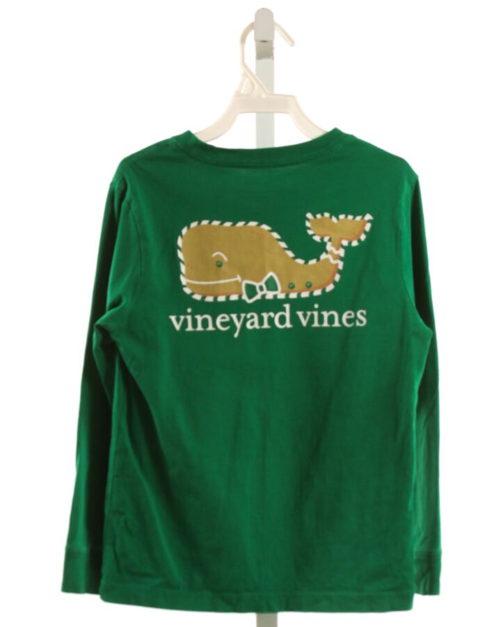 VINEYARD VINES  GREEN  PRINT  T-SHIRT