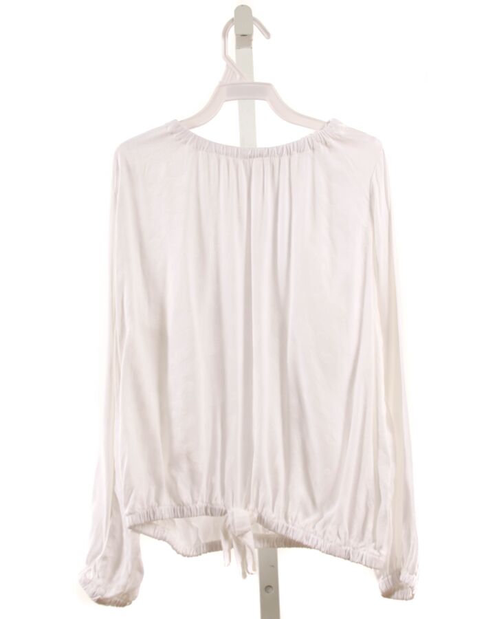 BELLA DAHL  WHITE    SHIRT-LS