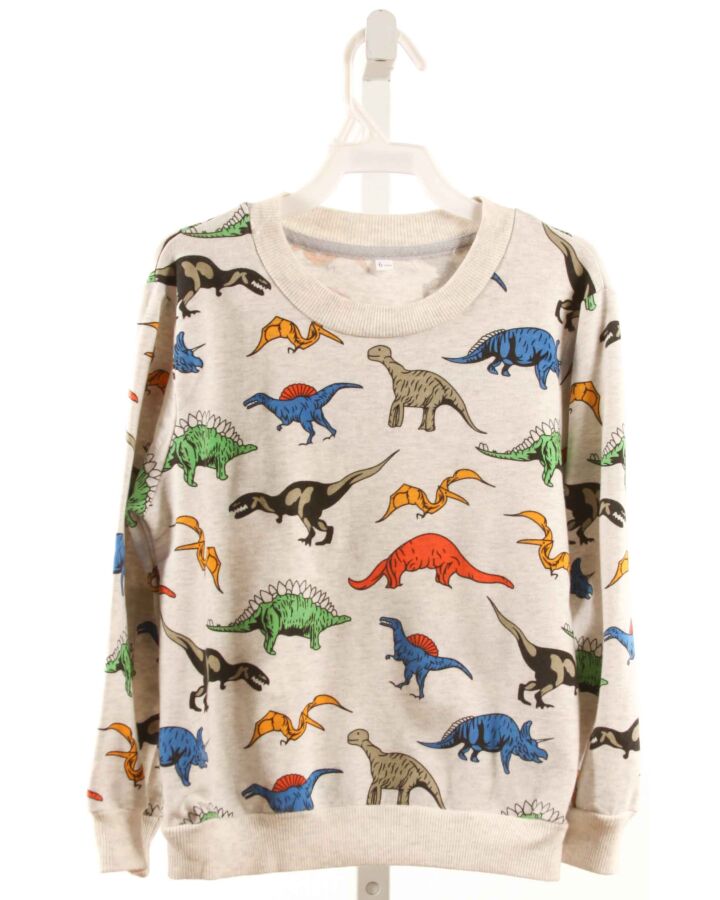 NO TAG  MULTI-COLOR  PRINT  PULLOVER