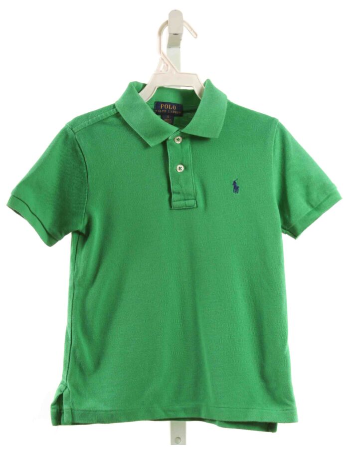 POLO BY RALPH LAUREN  GREEN    KNIT SS SHIRT