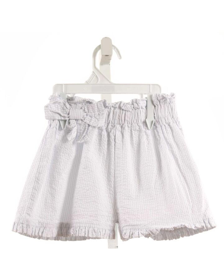 LITTLE ENGLISH  LT BLUE SEERSUCKER   SHORTS WITH BOW