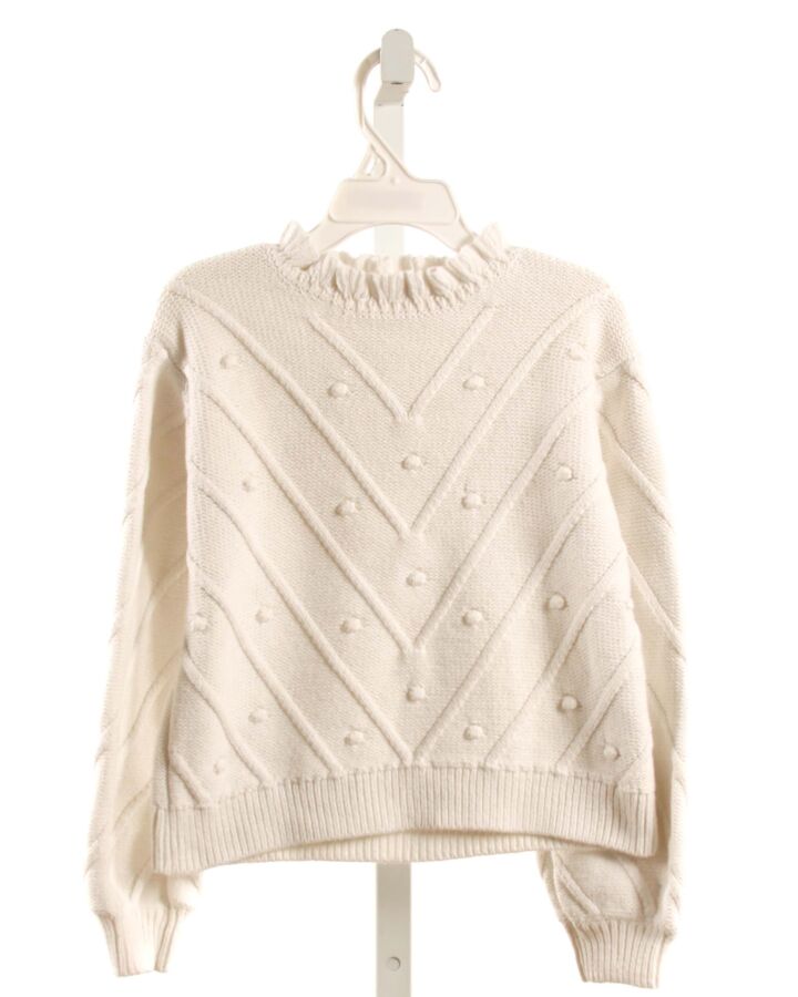 CREWCUTS  WHITE    SWEATER