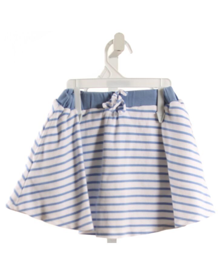 CLAIRE AND CHARLIE  LT BLUE  STRIPED  SKORT