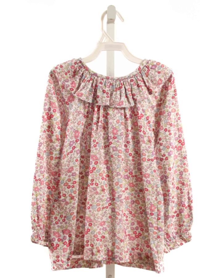 LITTLE ENGLISH  MULTI-COLOR  FLORAL  SHIRT-LS