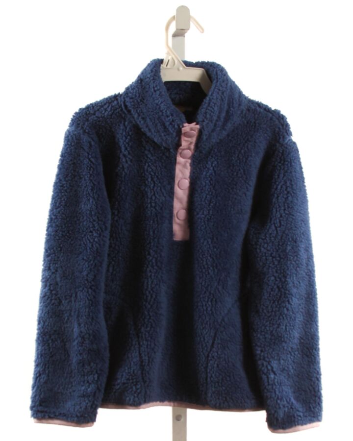 CREWCUTS  BLUE FLEECE   PULLOVER