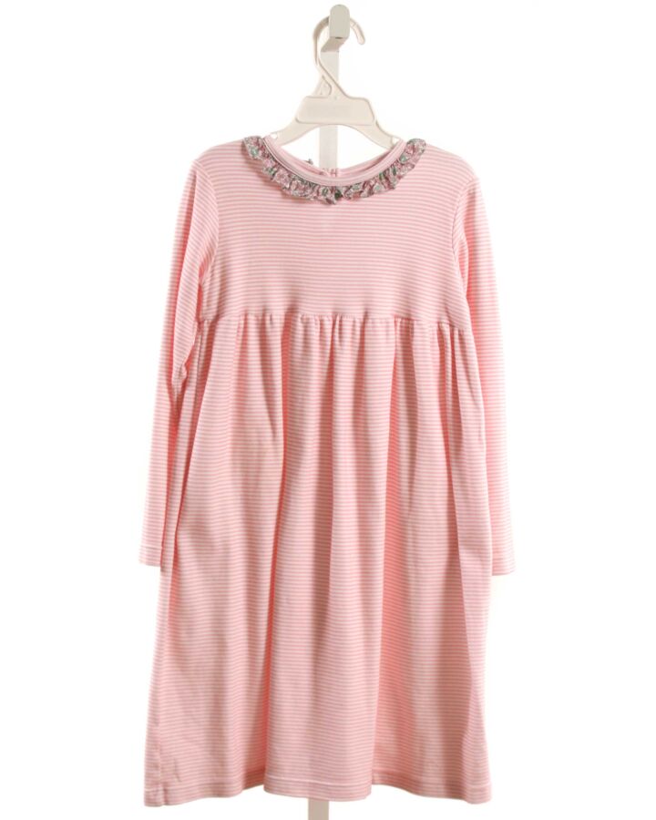 PEGGY GREEN  PINK  STRIPED  KNIT DRESS