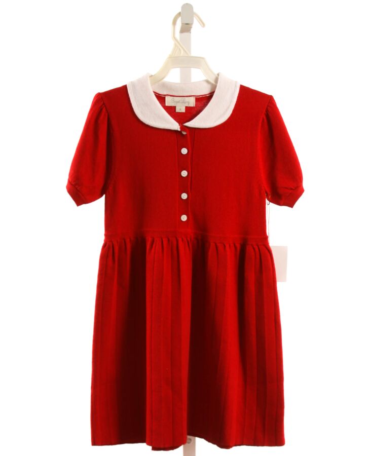 CYGNET LIVING  RED KNIT   DRESS