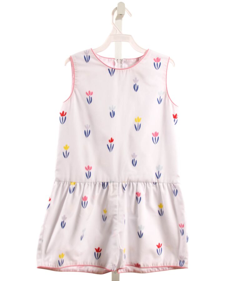 THE BEAUFORT BONNET COMPANY  WHITE  FLORAL  ROMPER
