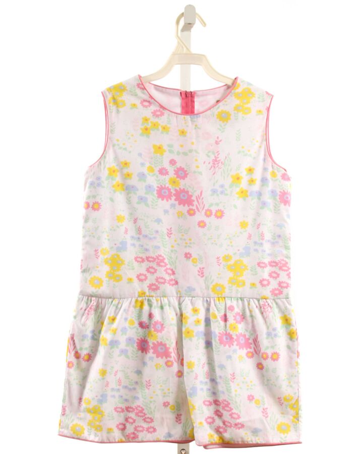 THE BEAUFORT BONNET COMPANY  PINK  FLORAL  ROMPER