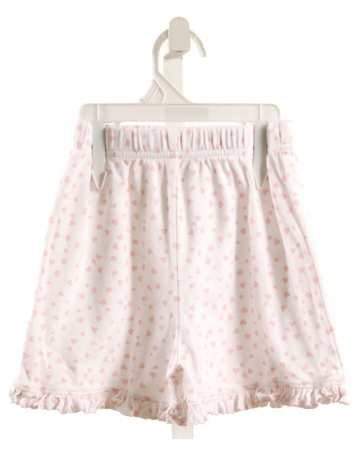 LUIGI  WHITE KNIT  PRINTED DESIGN SHORTS