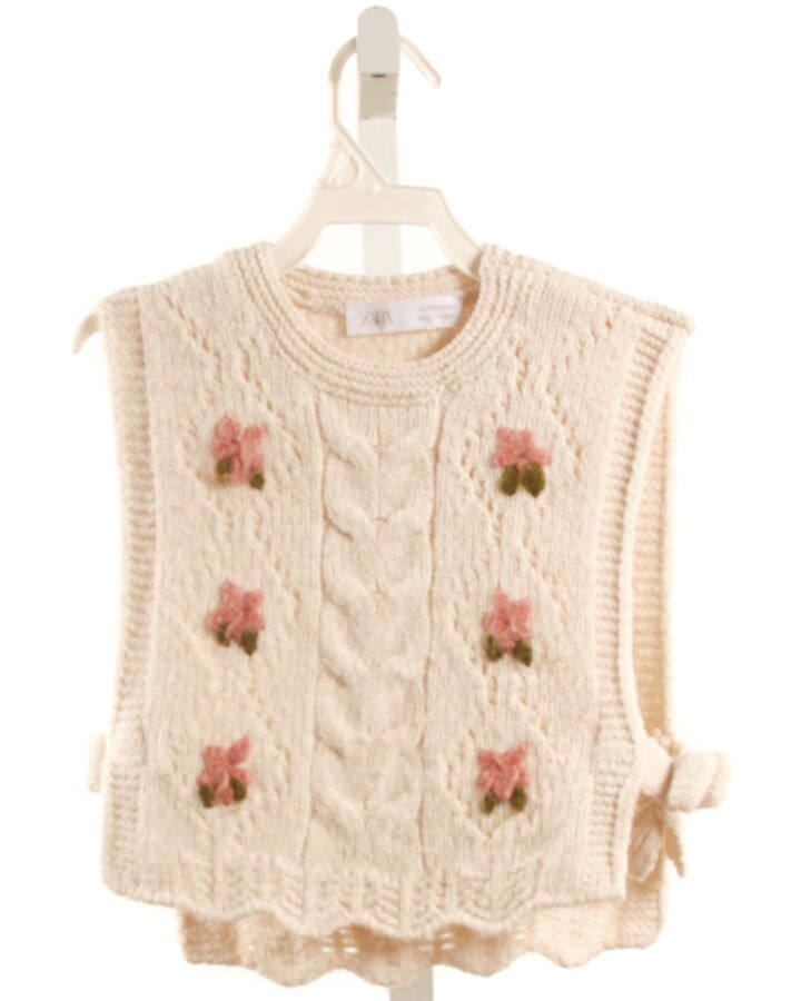 ZARA  CREAM    PULLOVER