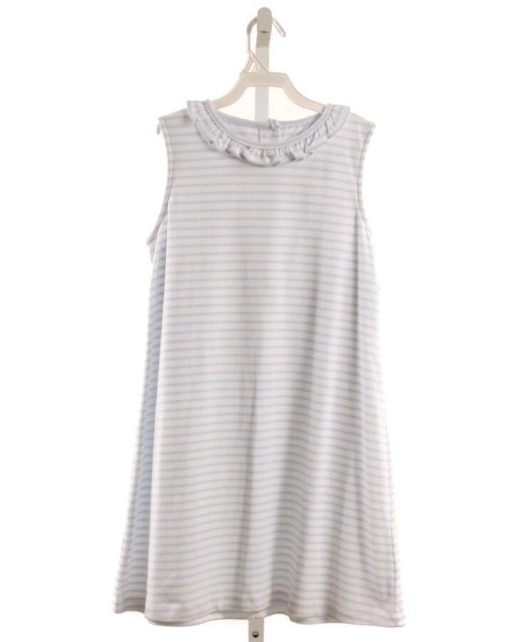 ZUCCINI  BLUE  STRIPED  KNIT DRESS