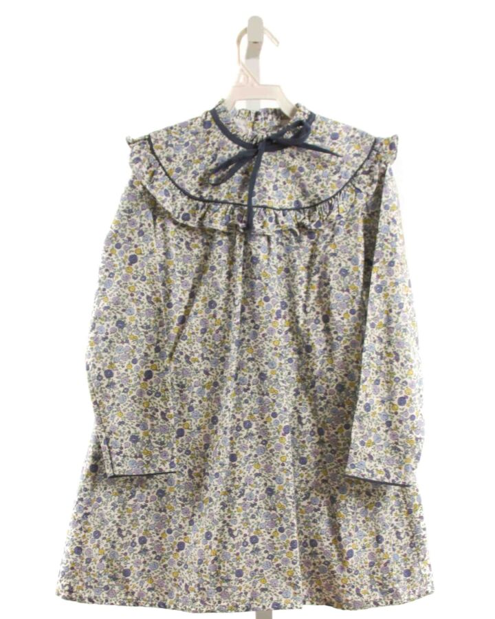 LA COQUETA  BLUE  FLORAL  DRESS