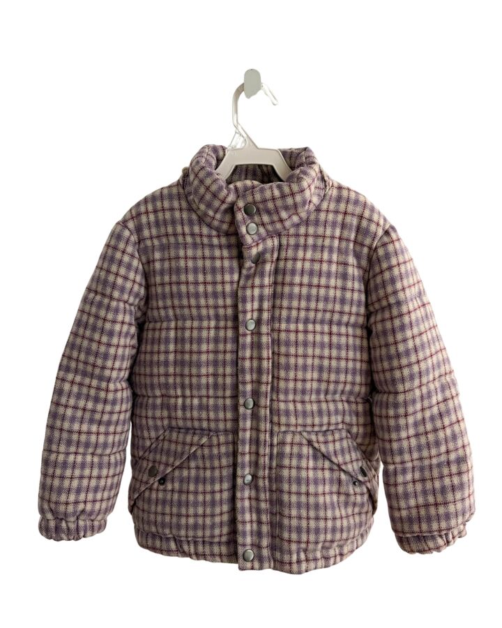 MAISON ME  PURPLE  PLAID  OUTERWEAR