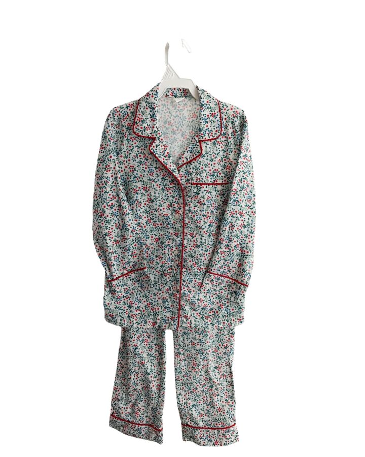 CREWCUTS  GREEN FLANNEL FLORAL  LOUNGEWEAR
