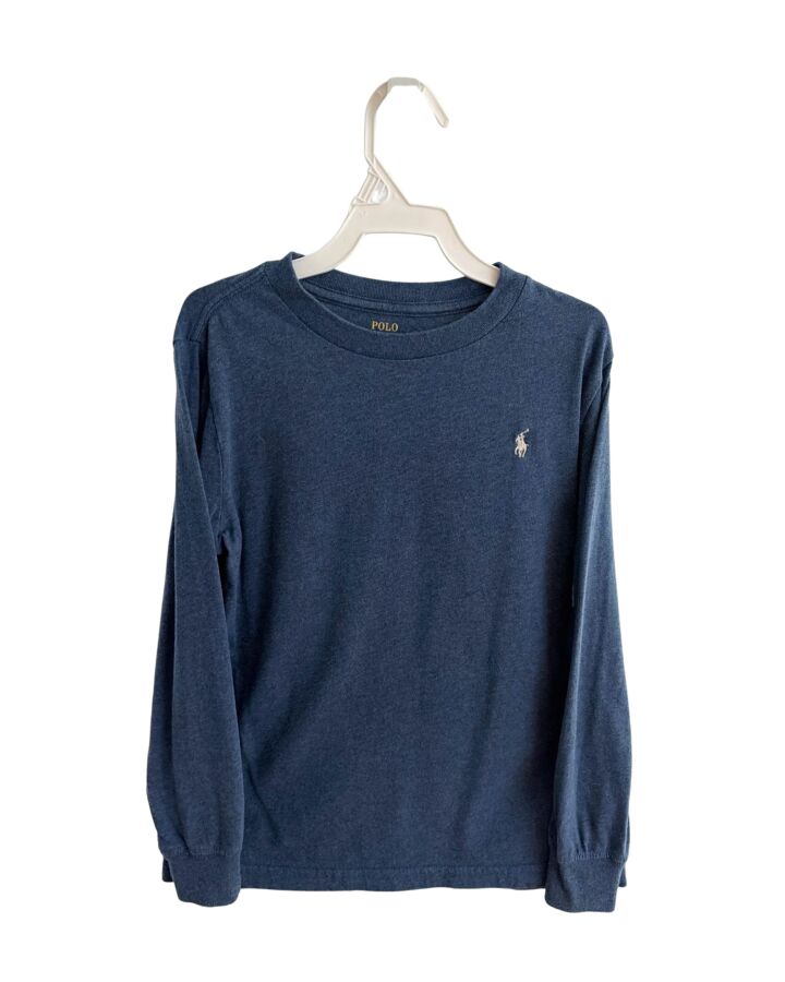 POLO BY RALPH LAUREN  BLUE    KNIT LS SHIRT