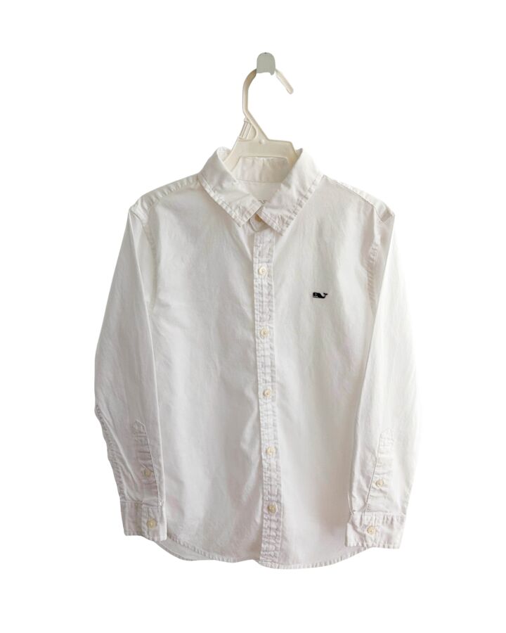 VINEYARD VINES  WHITE    DRESS SHIRT