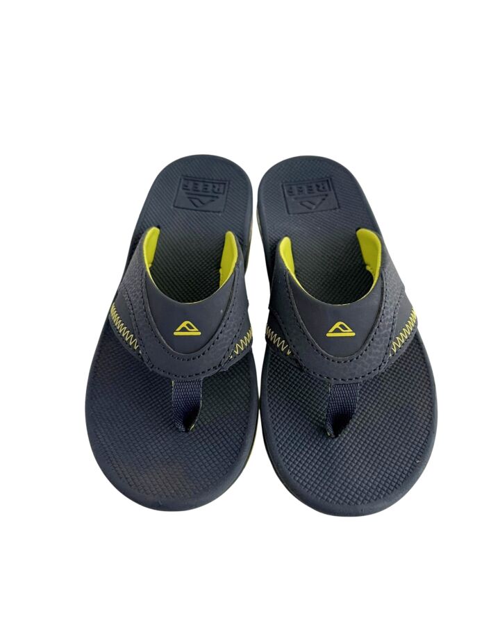 REEF BLUE FLIP FLOPS  *EUC SIZE CHILD 1