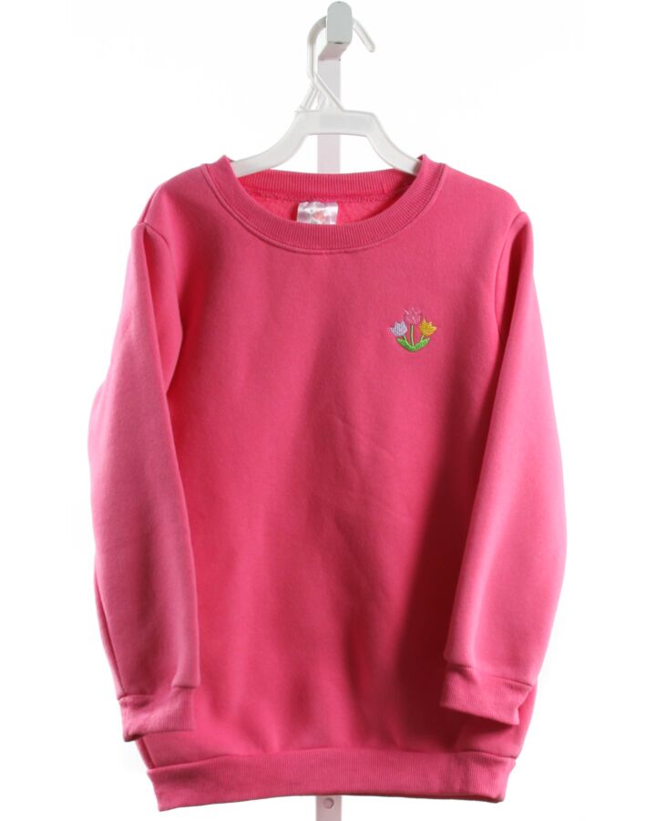 STITCHY FISH  PINK    PULLOVER
