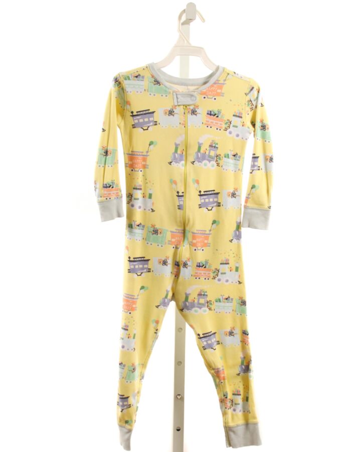 THE BEAUFORT BONNET COMPANY  YELLOW   PRINTED DESIGN LOUNGEWEAR