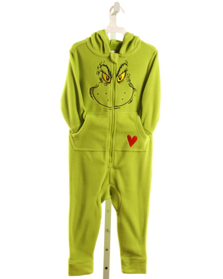 HANNA ANDERSSON  LIME GREEN FLEECE   LOUNGEWEAR