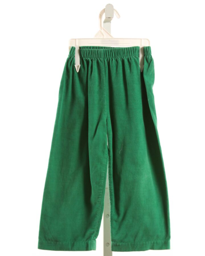 SHRIMP & GRITS  GREEN CORDUROY   PANTS