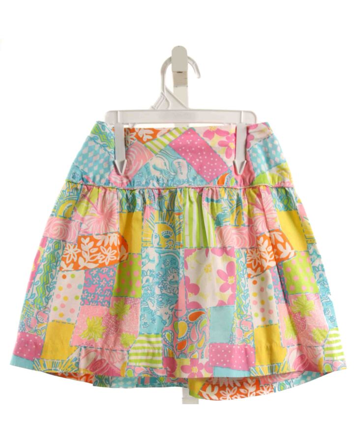 LILLY PULITZER  MULTI-COLOR  PRINT  SKIRT