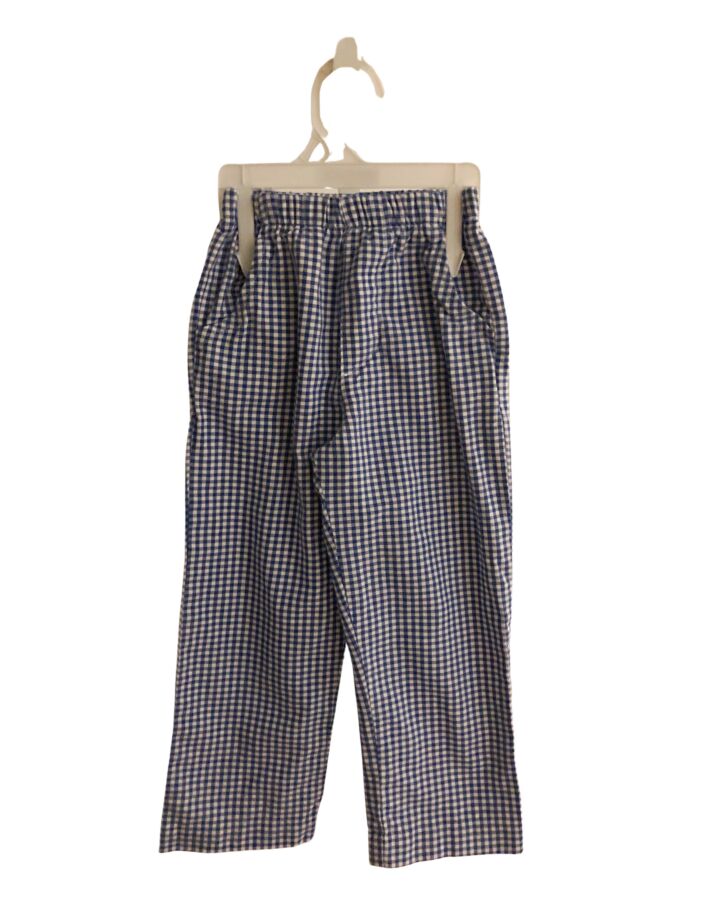 BAILEY BOYS  BLUE  GINGHAM  PANTS