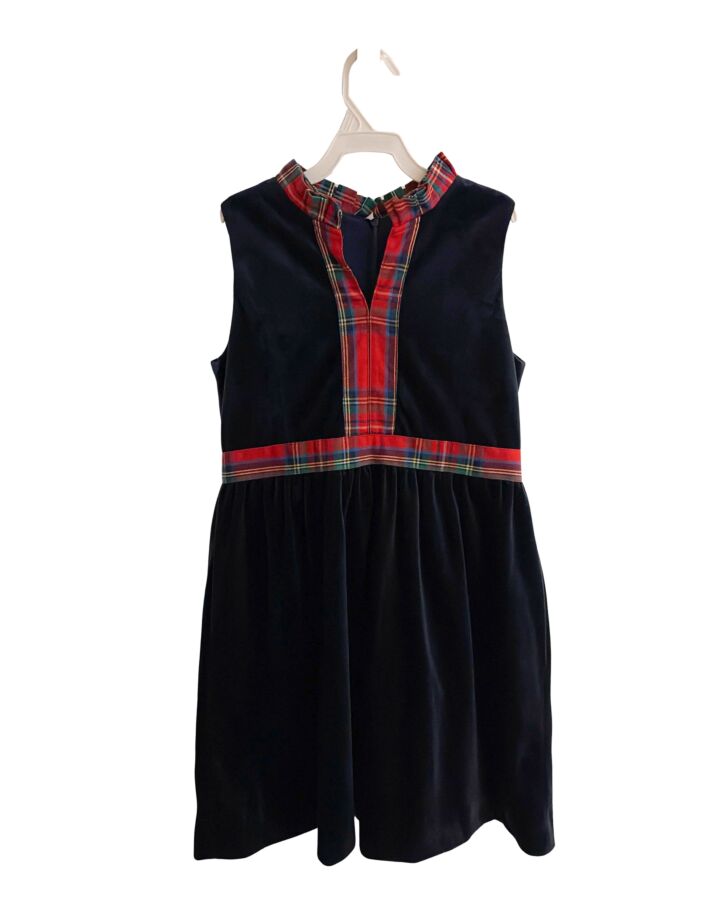 BROWN BOWEN & COMPANY  NAVY VELVET   DRESS