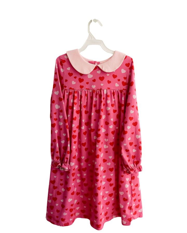 STITCHY FISH  HOT PINK    KNIT DRESS