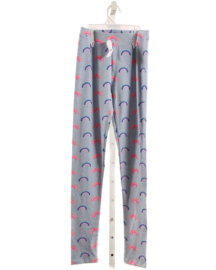 CREWCUTS  BLUE KNIT  PRINTED DESIGN LEGGINGS
