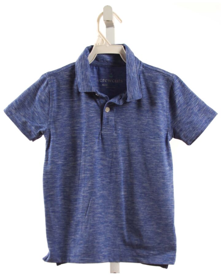 CREWCUTS  BLUE    KNIT SS SHIRT