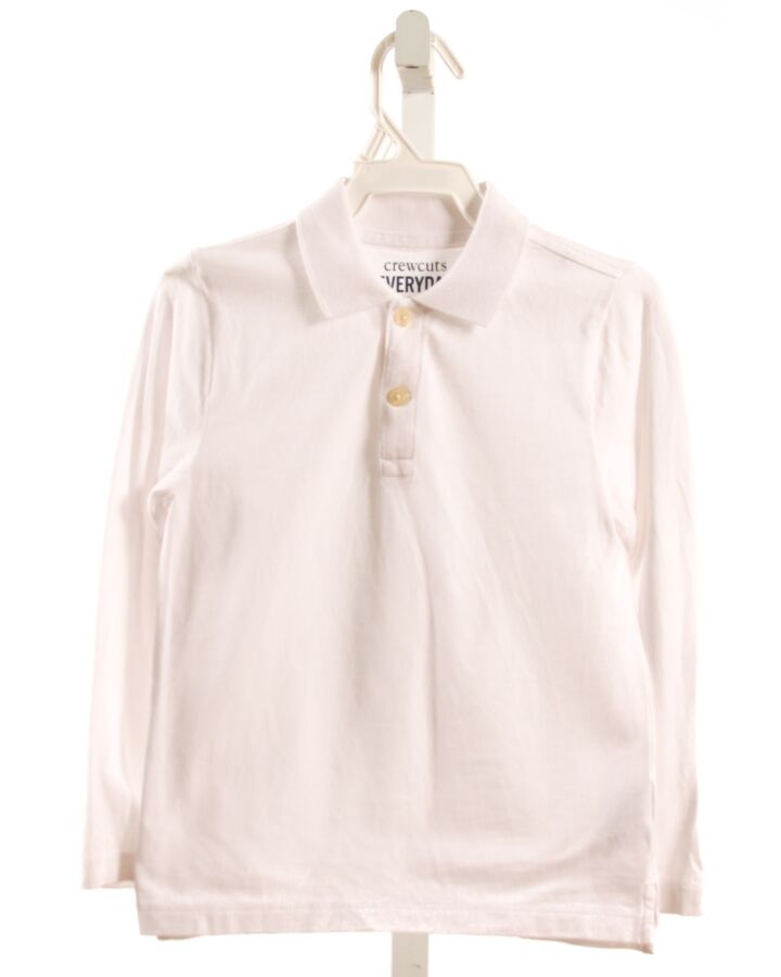 CREWCUTS  WHITE    KNIT LS SHIRT
